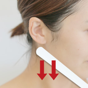 エニシーグローパック　ポイント「耳下腺」